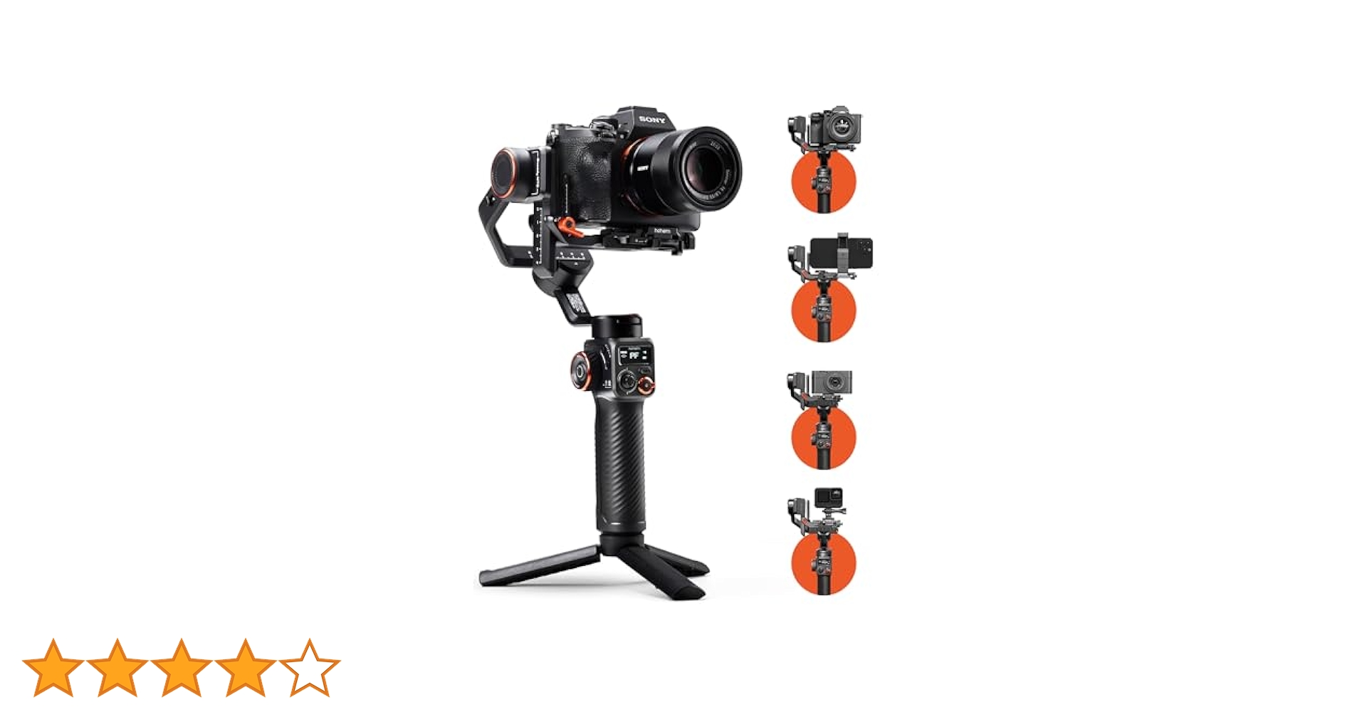 Hohem MT2 カメラ用ジンバル 3軸手ブレ補正 Amazon.co.jp: 【国内正規品】hohem MT2 カメラ用ジンバル 3軸手